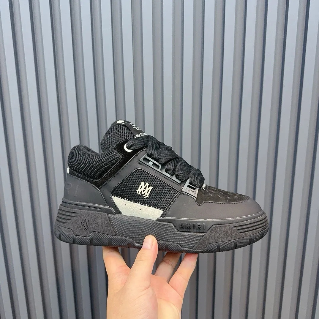 Men's shoes 💰660💰 AMIRI AMIRI trendy brand hot sale 🔥 Available all year round, couples 💑 Official website synchronization Imported fabrics 1⃣️ vs 1⃣️ replica, original factory special original sole, 35-45 (45. non-refundable)